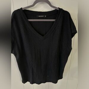 Black sweater t shirt